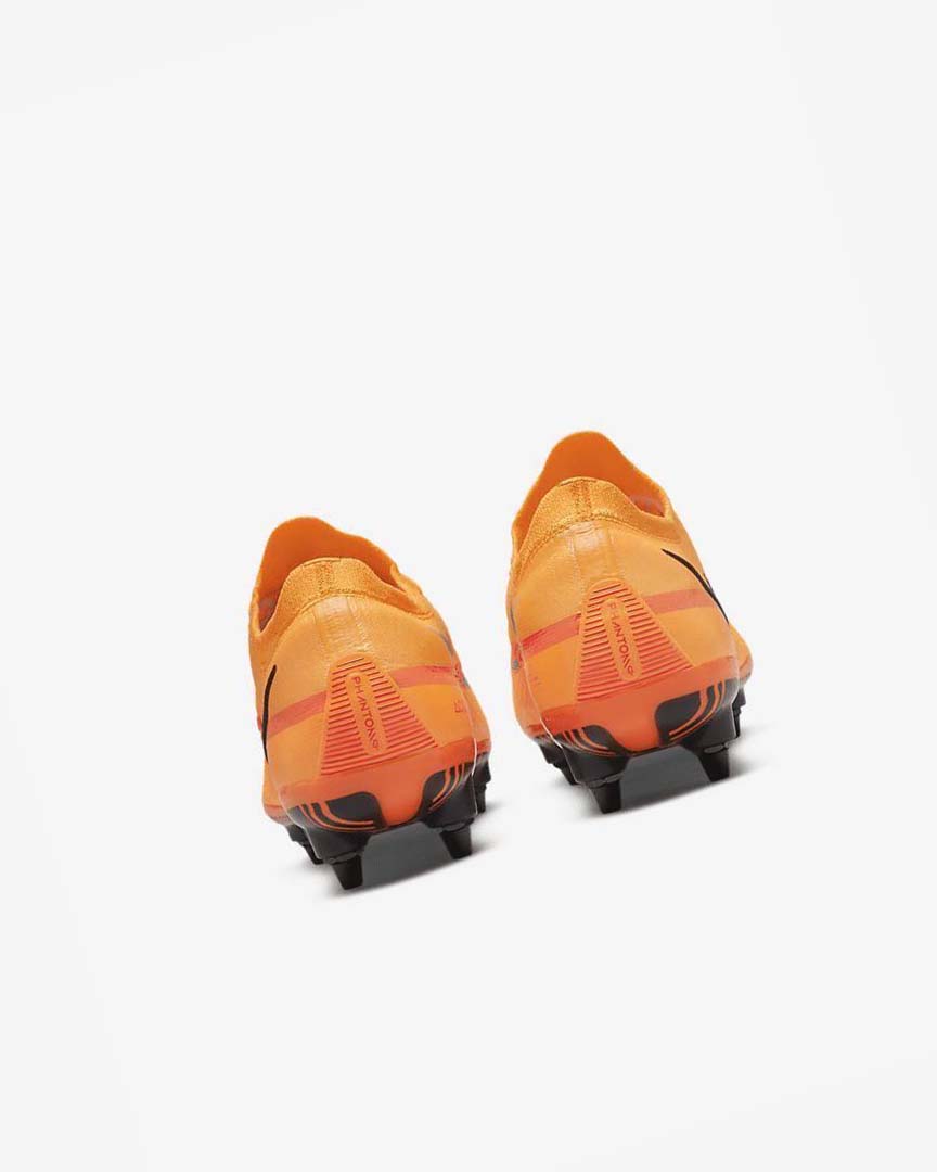 Orange / Orange / Light Red / Black Nike Phantom GT2 Elite SG-Pro AC Men's Soccer Cleats | CA_5085