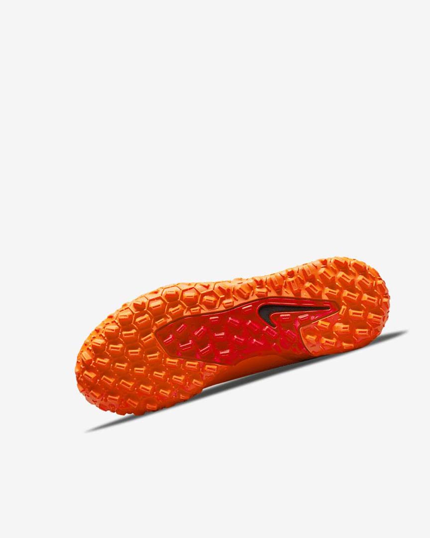 Orange / Orange / Light Red / Black Nike Jr. Phantom GT2 Academy TF Girls' Soccer Shoes | CA_5117