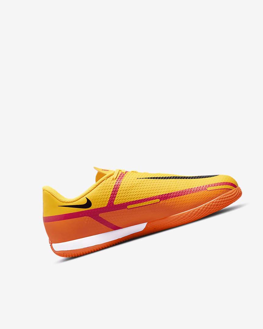 Orange / Orange / Light Red / Black Nike Jr. Phantom GT2 Academy IC Boys' Soccer Shoes | CA_5191