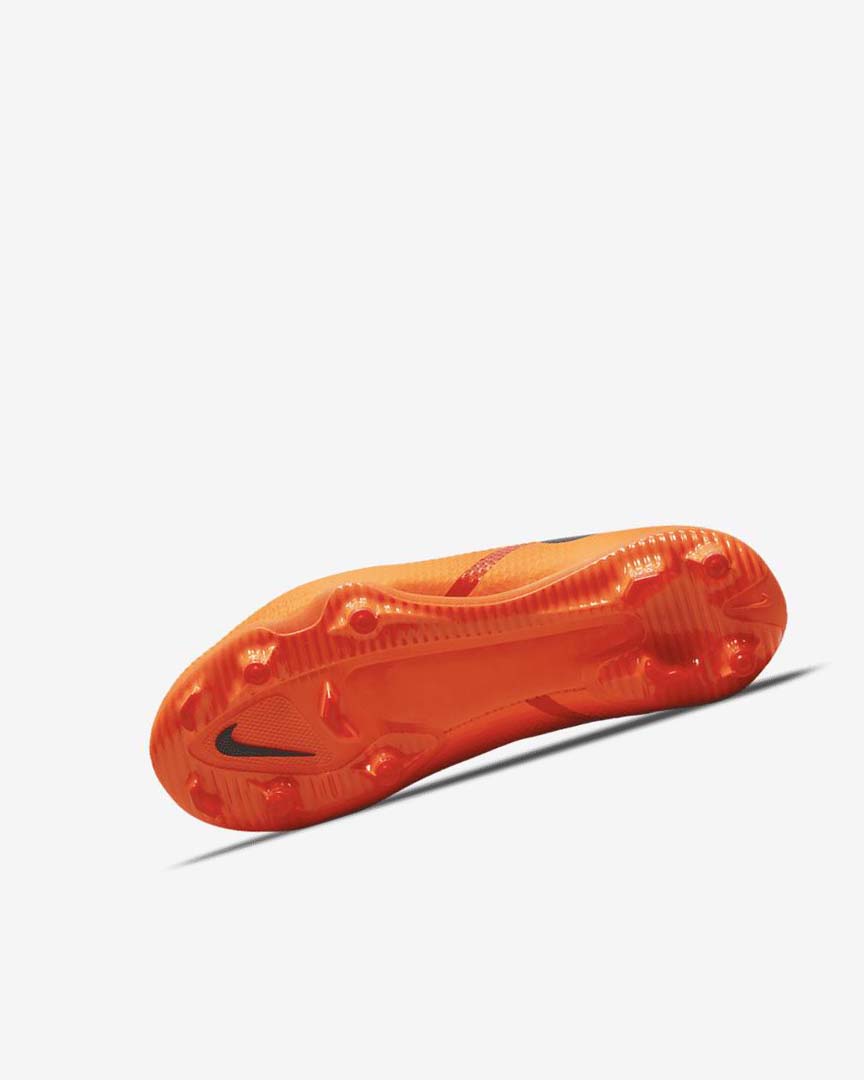 Orange / Orange / Light Red / Black Nike Jr. Phantom GT2 Academy MG Boys' Soccer Cleats | CA_5237