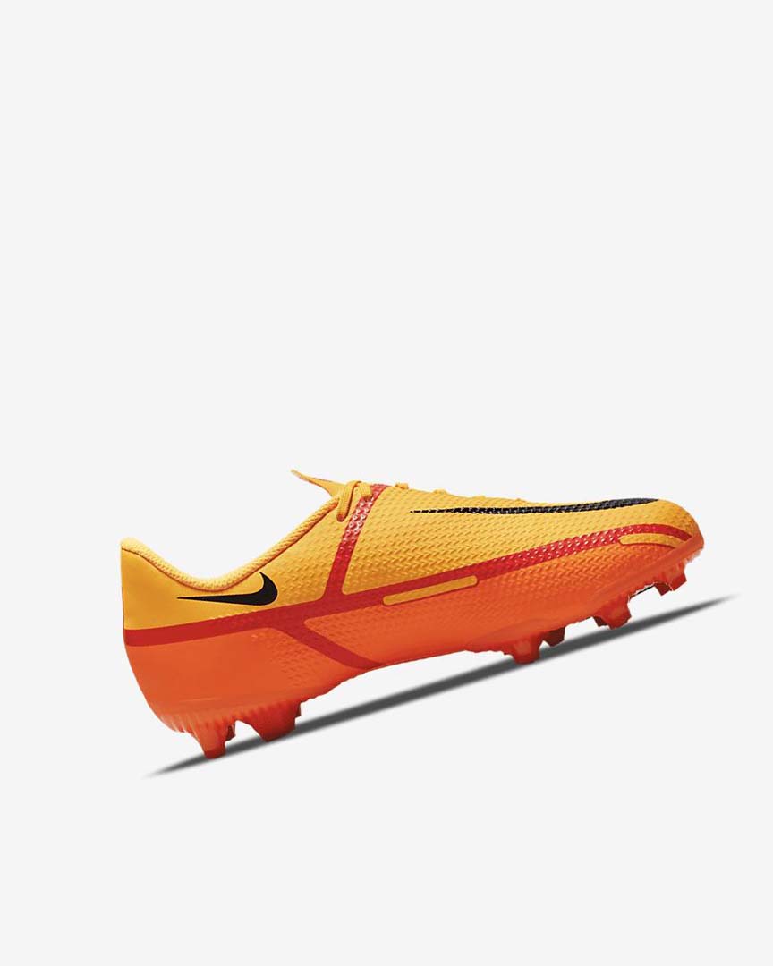 Orange / Orange / Light Red / Black Nike Jr. Phantom GT2 Academy MG Boys' Soccer Cleats | CA_5237