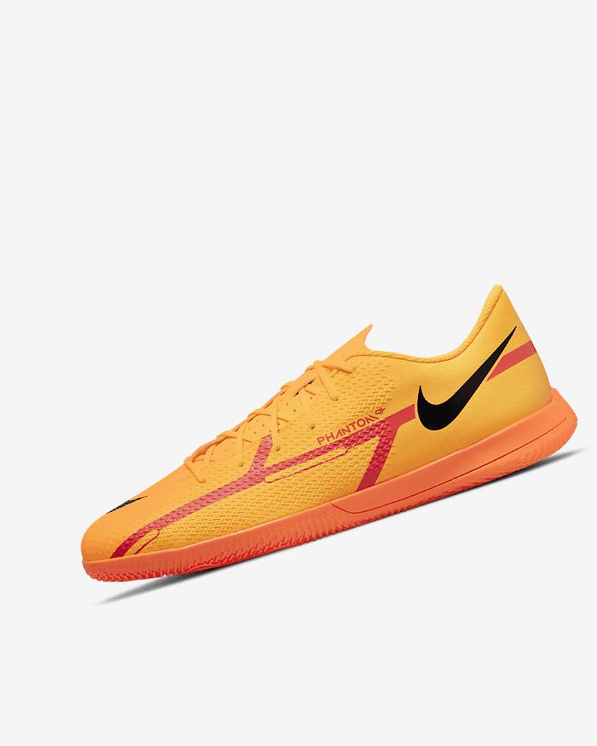 Orange / Orange / Light Red / Black Nike Phantom GT2 Club IC Women\'s Soccer Shoes | CA_5458