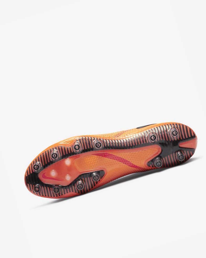 Orange / Orange / Light Red / Black Nike Phantom GT2 Dynamic Fit Elite AG-Pro Men's Soccer Cleats | CA_5554
