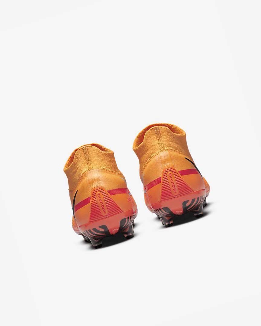 Orange / Orange / Light Red / Black Nike Phantom GT2 Dynamic Fit Elite AG-Pro Men's Soccer Cleats | CA_5554