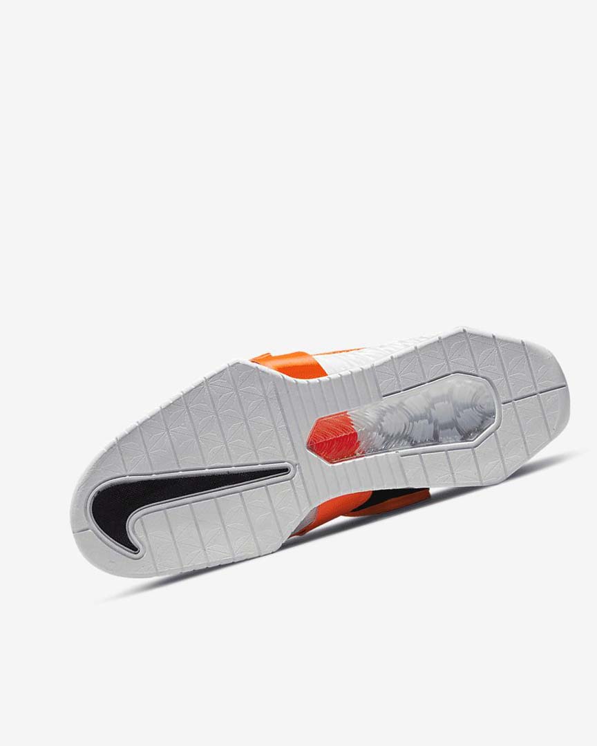 Orange / White / Black Nike Romaleos 4 Women's Training Shoes | CA_5559