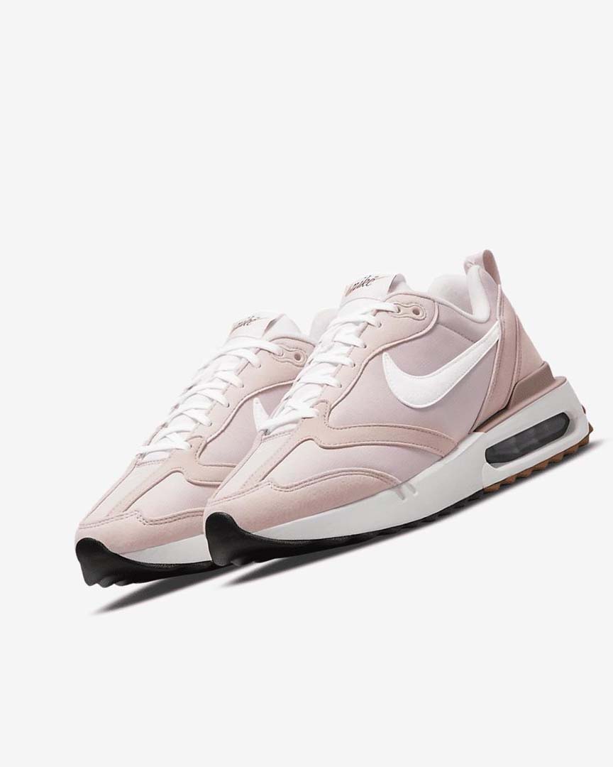 Pink / Black / Light Brown / White Nike Air Max Dawn Women's Sneakers | CA_2568