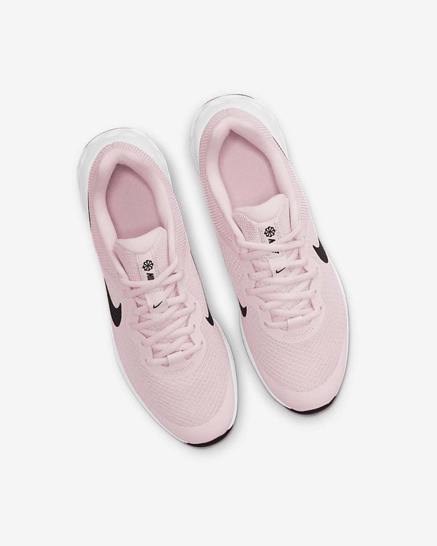 Pink / Black Nike Revolution 6 Boys' Running Shoes | CA_2792