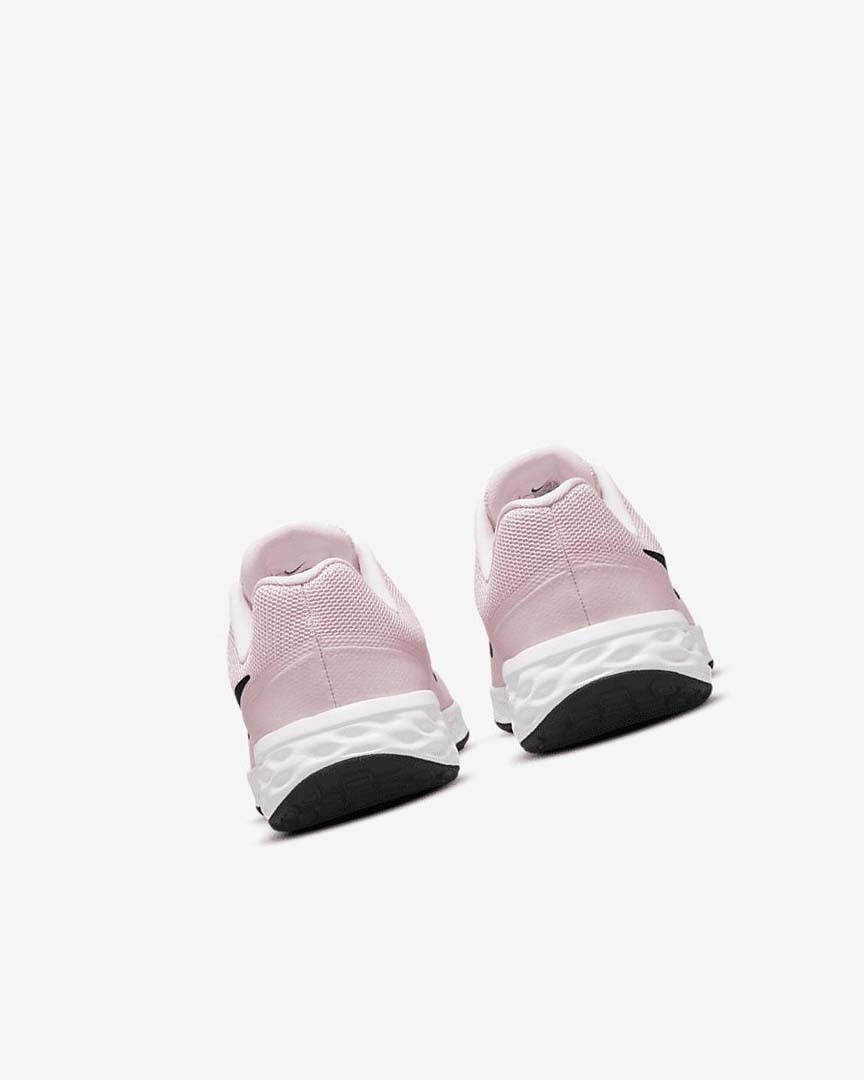 Pink / Black Nike Revolution 6 Boys' Running Shoes | CA_2792