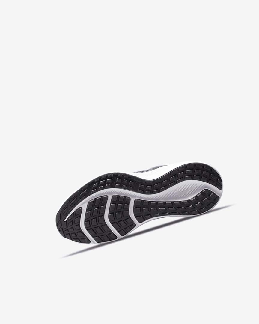 Pink / Black / White / Metal Silver Nike Downshifter 11 Girls' Shoes | CA_5172