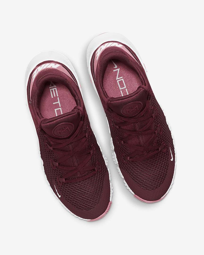 Pink / Black / White Nike Free Metcon 4 Women's Training Shoes | CA_3203
