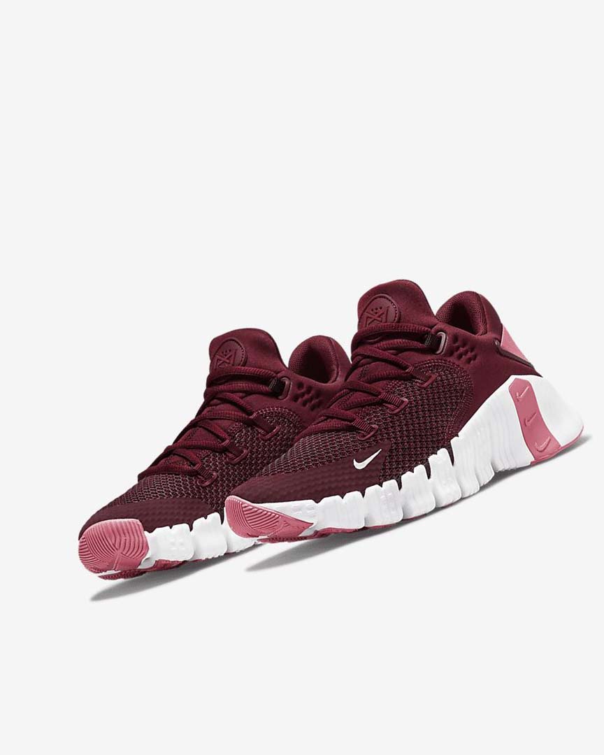 Pink / Black / White Nike Free Metcon 4 Women's Training Shoes | CA_3203