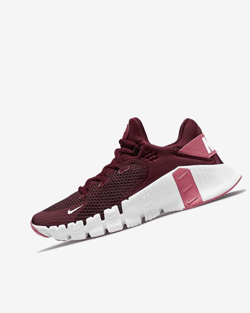 Pink / Black / White Nike Free Metcon 4 Women\'s Training Shoes | CA_3203