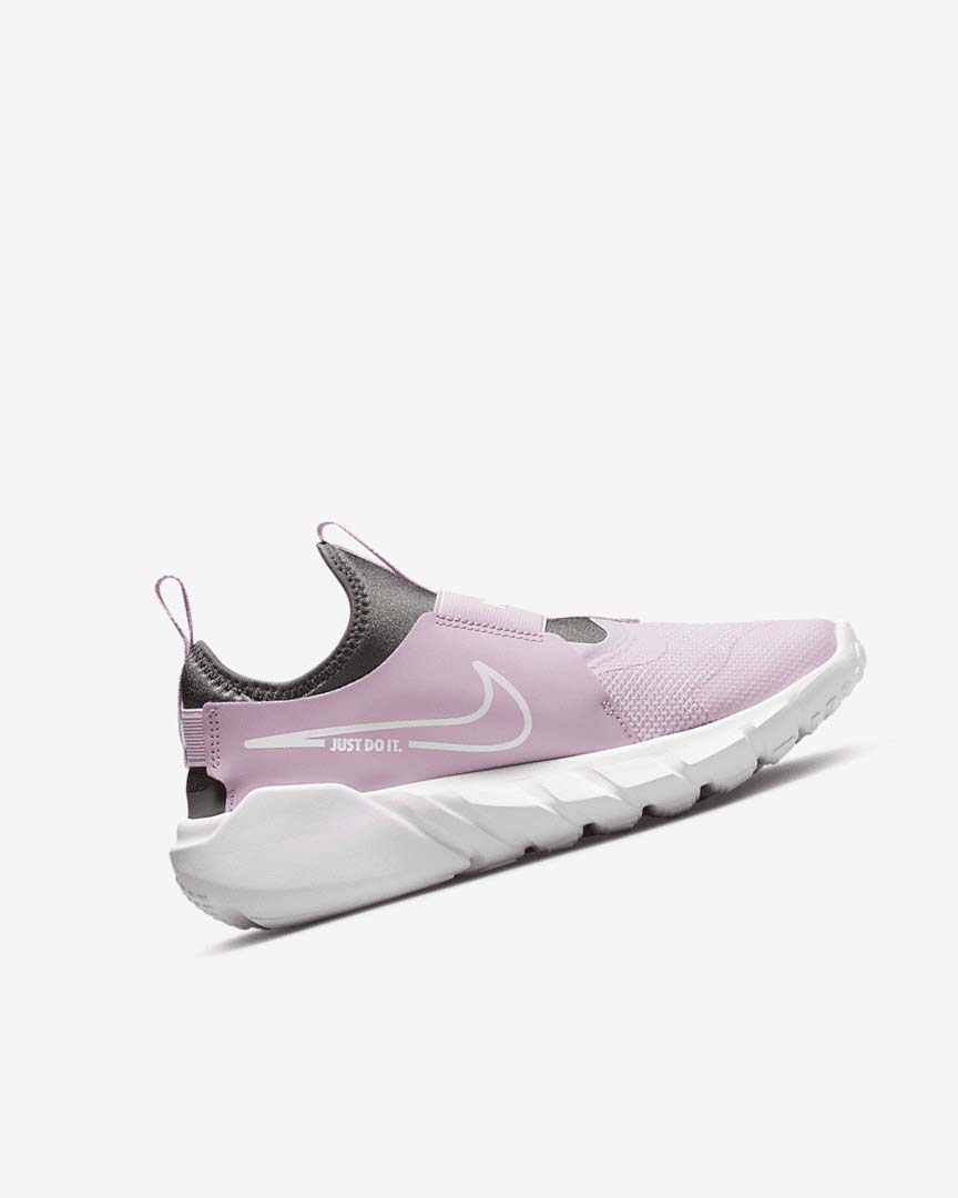 Pink / Blue Grey / Blue / White Nike Flex Runner 2 Girls' Running Shoes | CA_1121