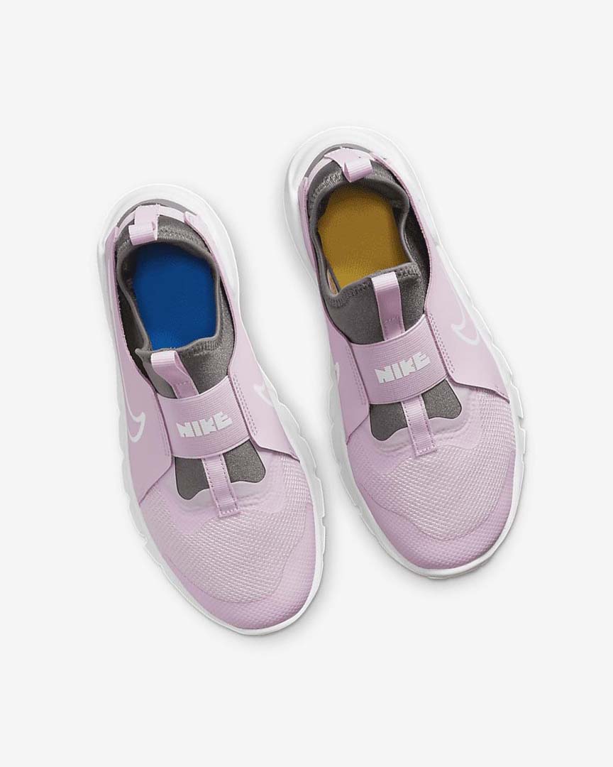 Pink / Blue Grey / Blue / White Nike Flex Runner 2 Girls' Running Shoes | CA_1121
