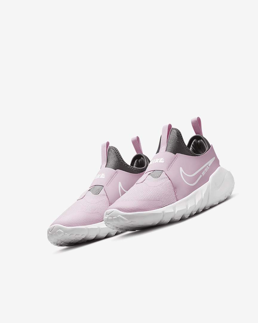 Pink / Blue Grey / Blue / White Nike Flex Runner 2 Girls' Running Shoes | CA_1121