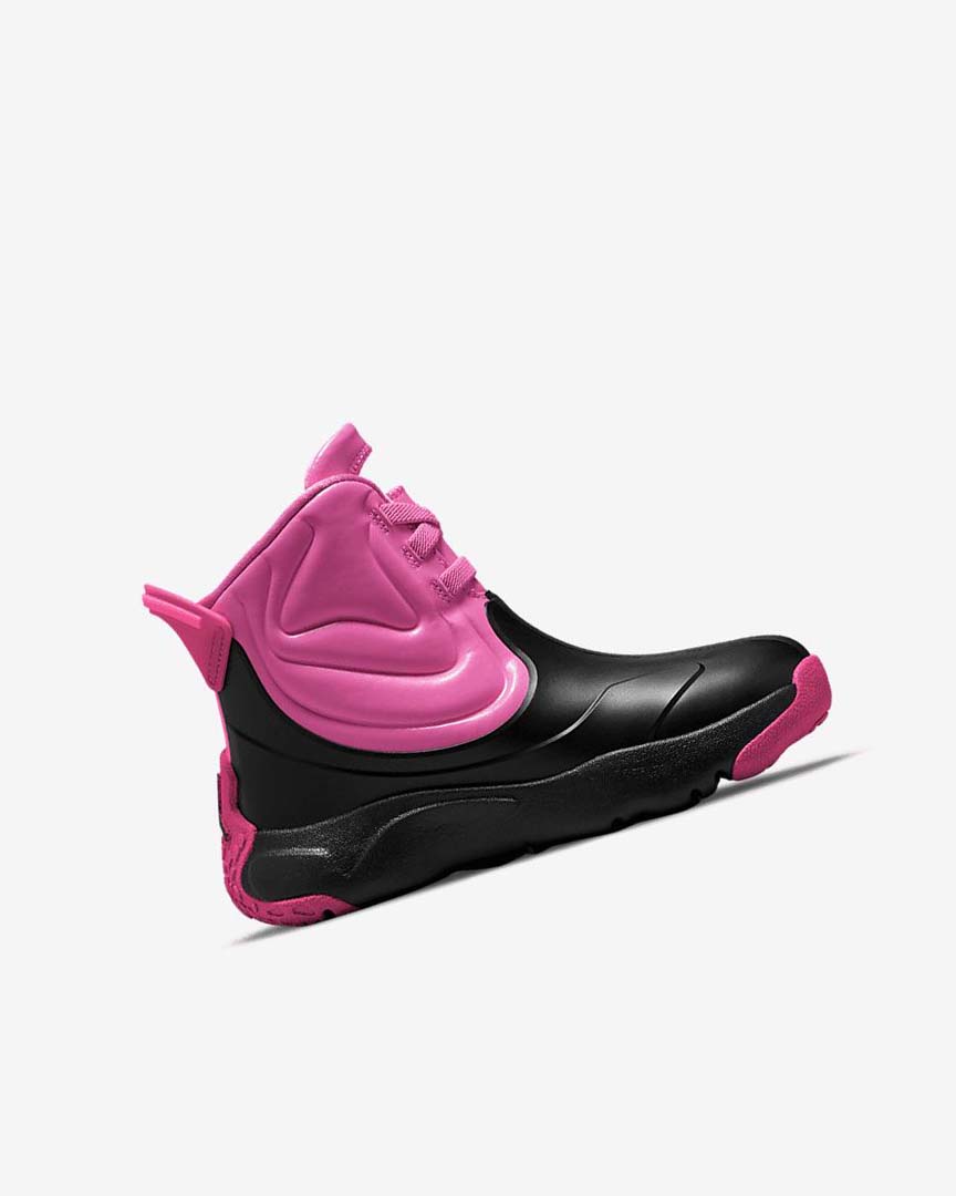 Pink / Coral / Black Nike Jordan Drip 23 Boys' Rain Boots | CA_2461