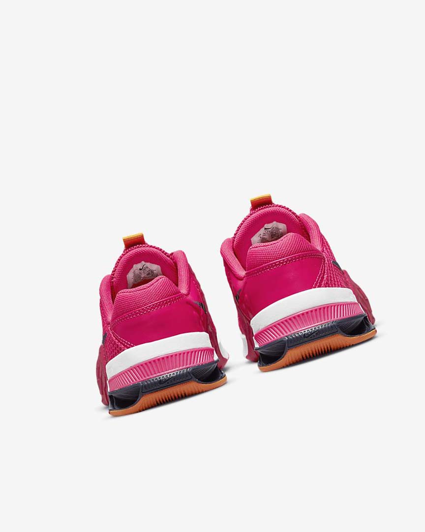 Pink / Deep Yellow / Blue Nike Metcon 7 Women's Training Shoes | CA_2387