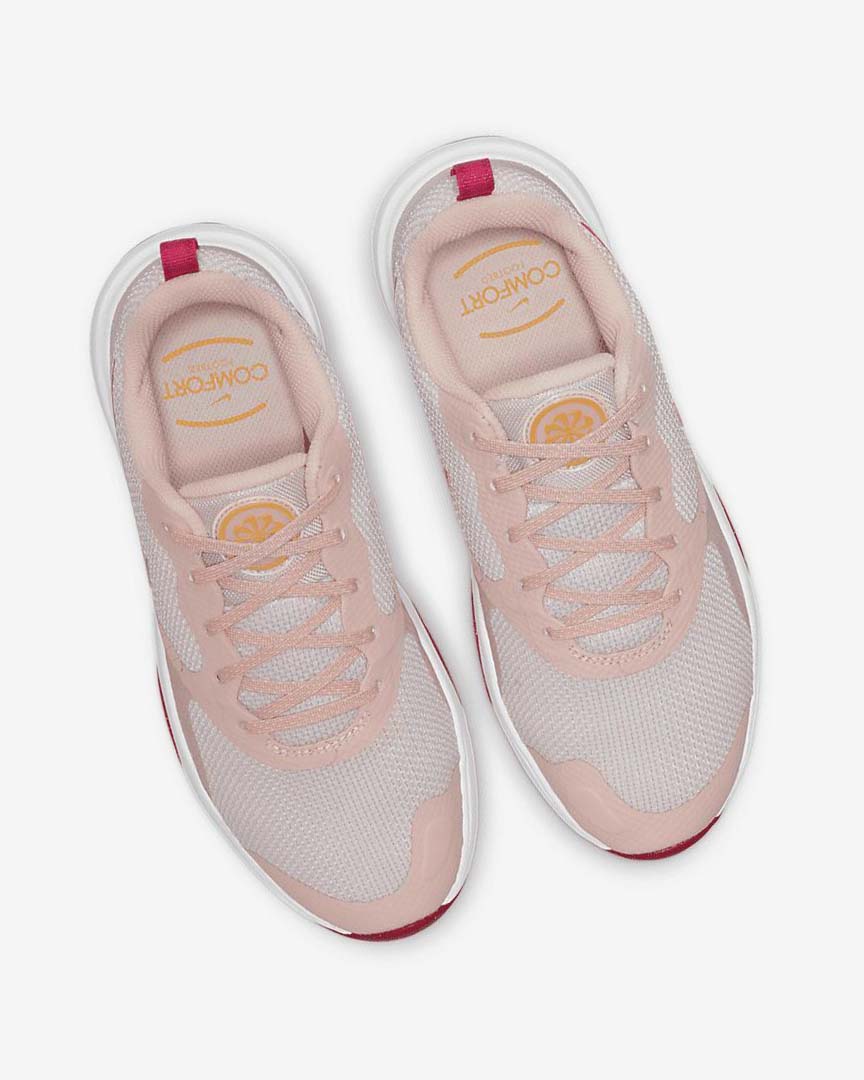 Pink / Deep Yellow / Pink Nike City Rep TR Women's Training Shoes | CA_4615