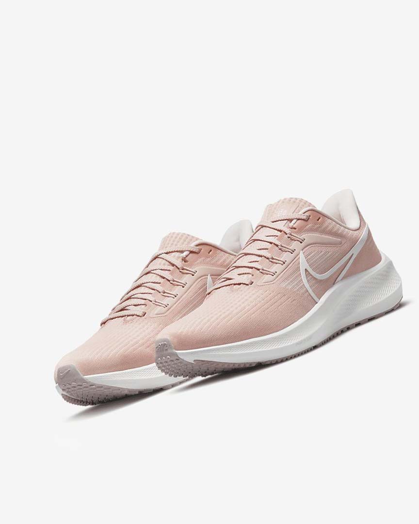 Pink / Light Pink / White Nike Air Zoom Pegasus 39 Women's Running Shoes | CA_3028