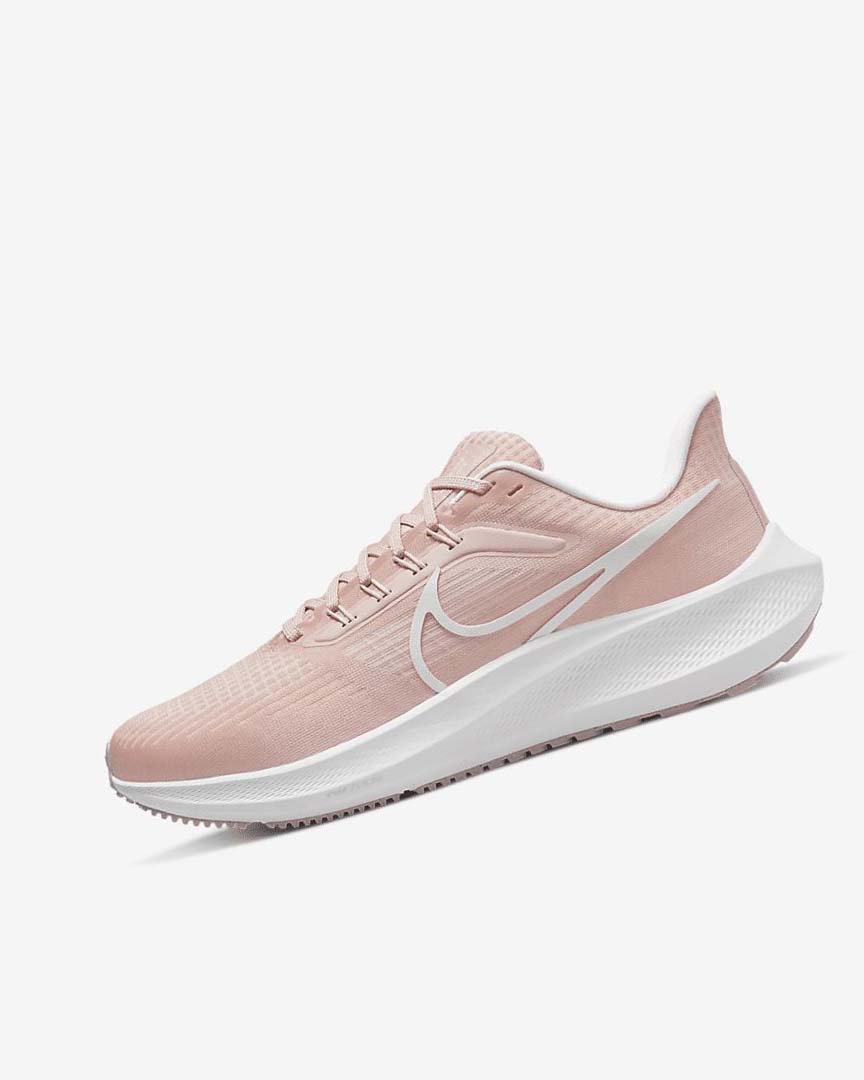 Pink / Light Pink / White Nike Air Zoom Pegasus 39 Women\'s Running Shoes | CA_3028