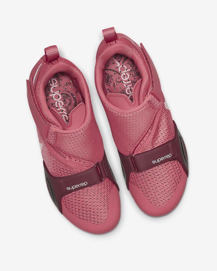 Pink / Metal / Light Pink Nike SuperRep Cycle Women's Training Shoes | CA_2753