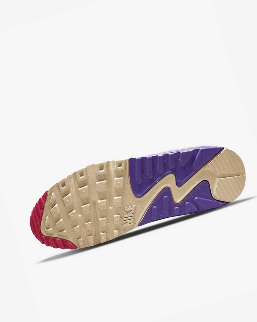 Pink Nike Air Max 90 Men's Casual Shoes | CA_5550