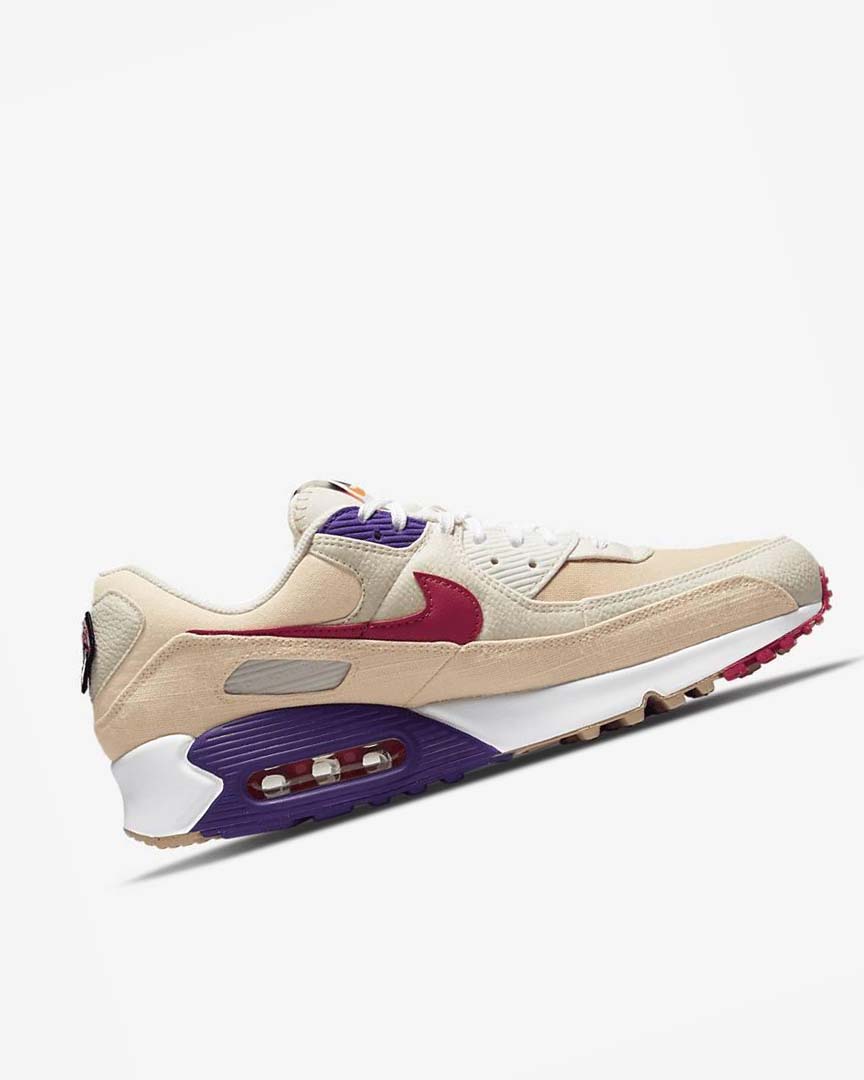 Pink Nike Air Max 90 Men's Casual Shoes | CA_5550