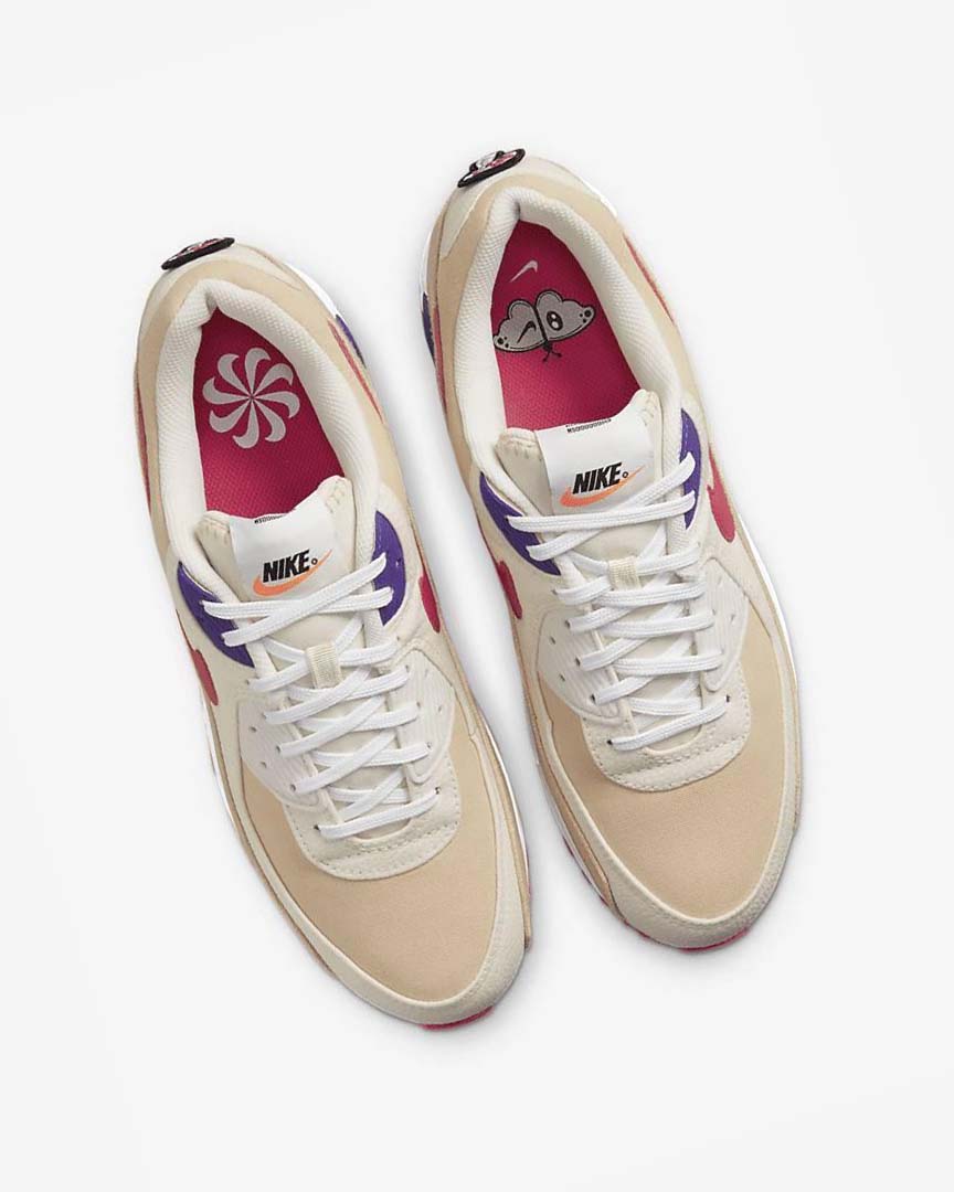 Pink Nike Air Max 90 Men's Casual Shoes | CA_5550