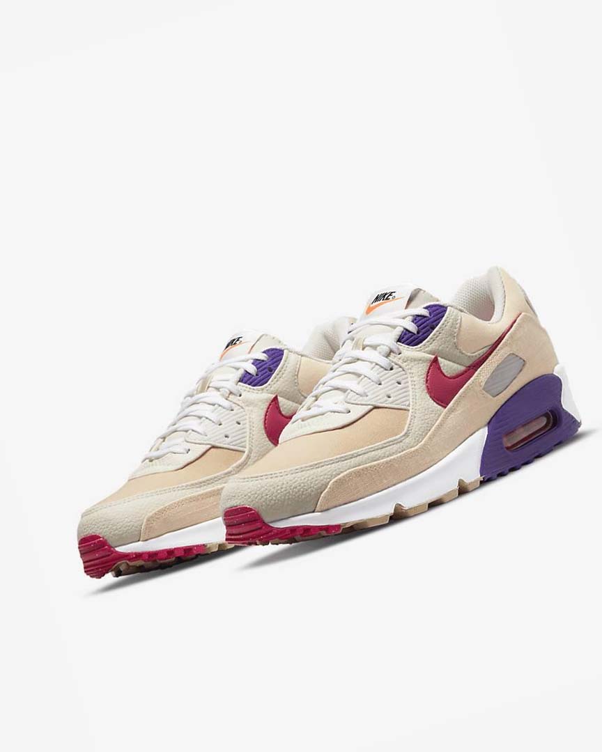 Pink Nike Air Max 90 Men's Casual Shoes | CA_5550