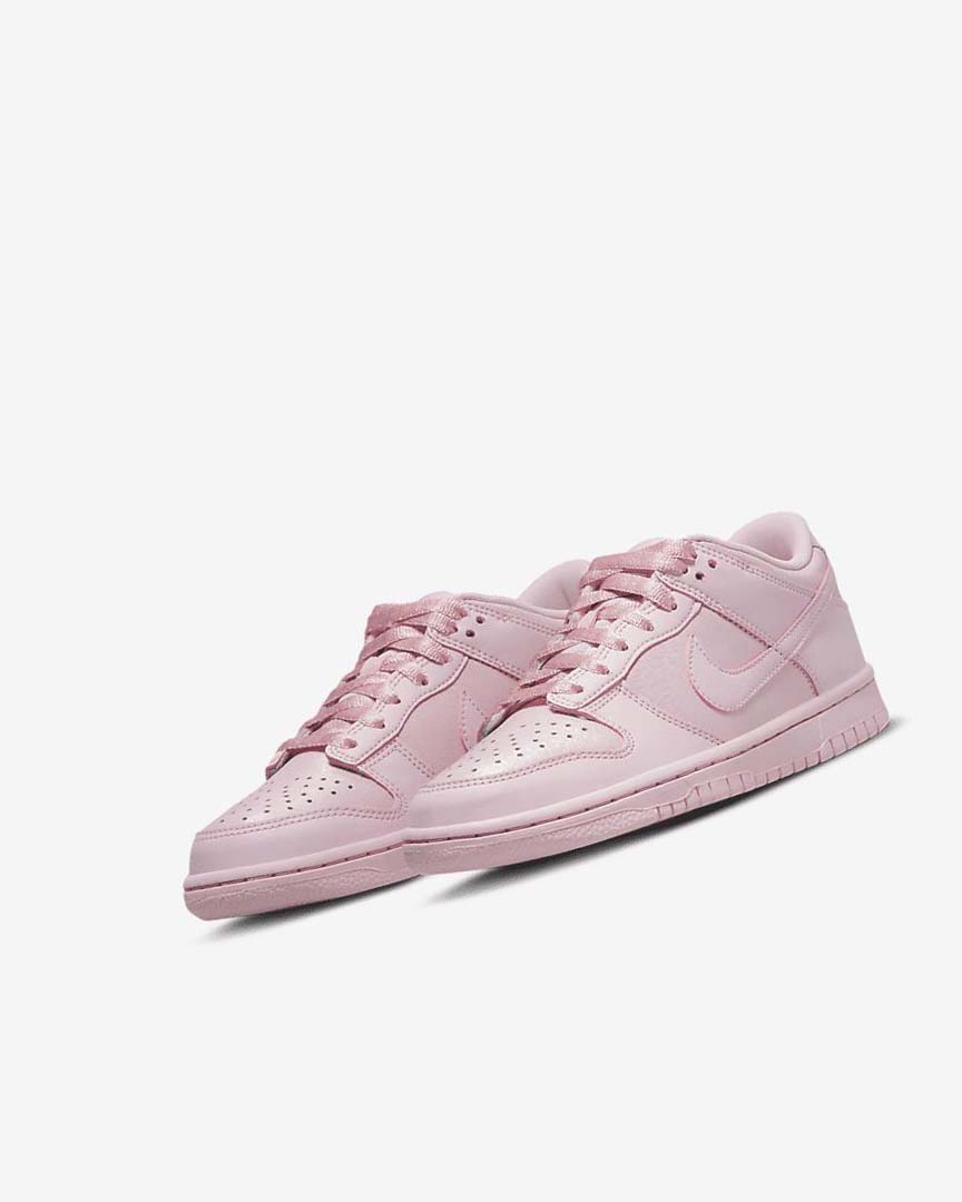 Pink / Pink / Pink Nike Dunk Low SE Girls' Sneakers | CA_5583
