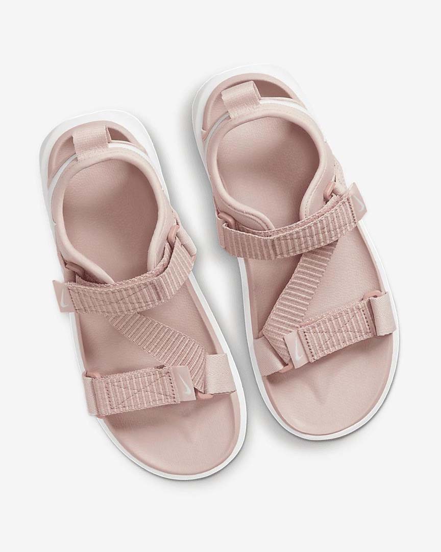 Pink / Rose / White Nike Vista Women's Sandals | CA_2755