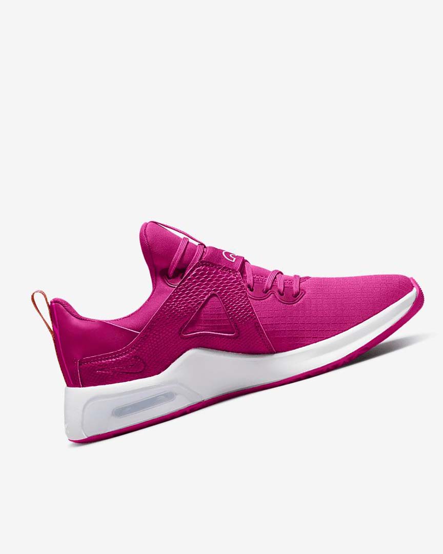 Pink / White / Deep Yellow Nike Air Max Bella TR 5 Women's Training Shoes | CA_2337