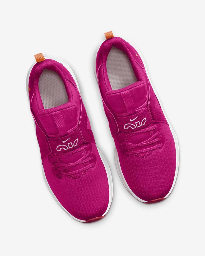 Pink / White / Deep Yellow Nike Air Max Bella TR 5 Women's Training Shoes | CA_2337