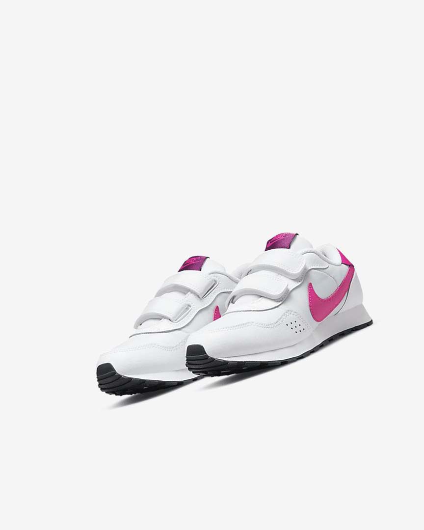 Platinum / Dark Grey / Pink Nike MD Valiant Boys' Shoes | CA_2477