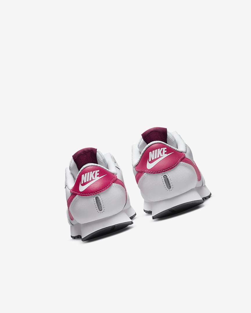 Platinum / Dark Grey / Pink Nike MD Valiant Girls' Shoes | CA_2710