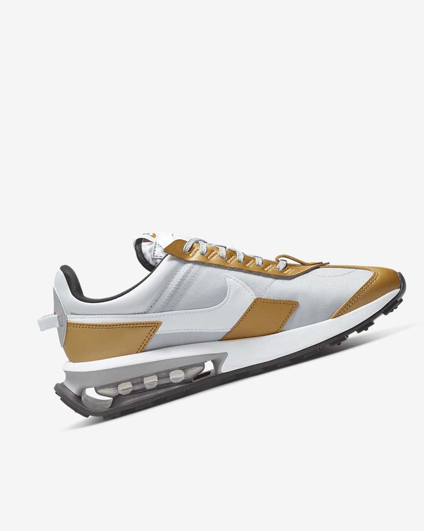 Platinum / Metal Gold / Metal Silver / White Nike Air Max Pre-Day SE Women's Sneakers | CA_2328