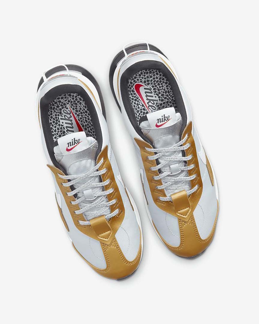 Platinum / Metal Gold / Metal Silver / White Nike Air Max Pre-Day SE Women's Sneakers | CA_2328