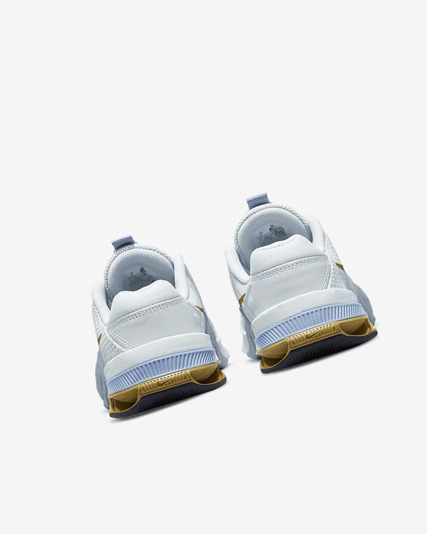 Platinum / Metal Gold Nike Metcon 7 Women's Training Shoes | CA_4602