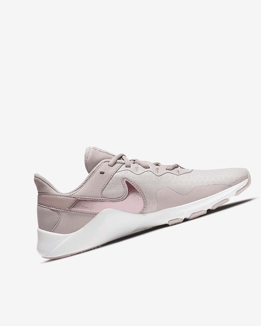 Platinum Purple / Grey Purple / White Nike Legend Essential 2 Women's Training Shoes | CA_5284