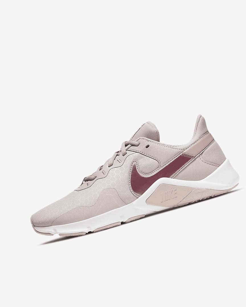 Platinum Purple / Grey Purple / White Nike Legend Essential 2 Women\'s Training Shoes | CA_5284