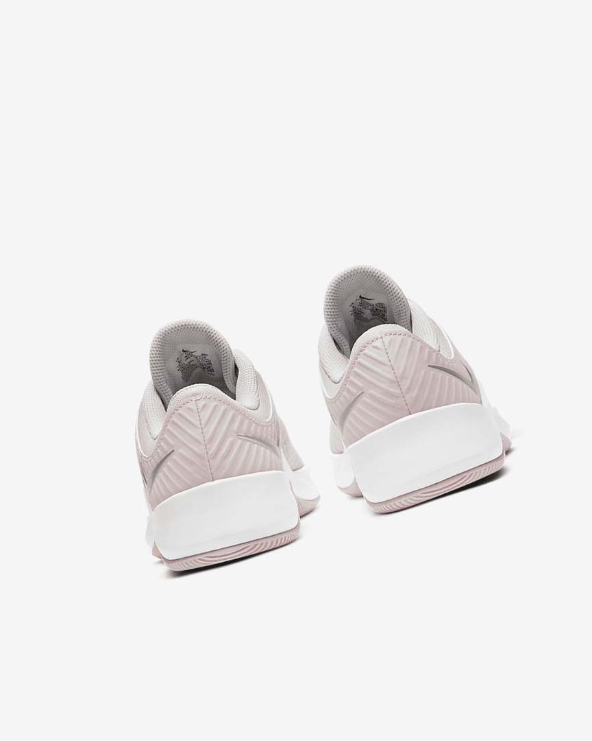 Platinum / Rose / White / Metal Silver Nike MC Trainer Women's Training Shoes | CA_2527