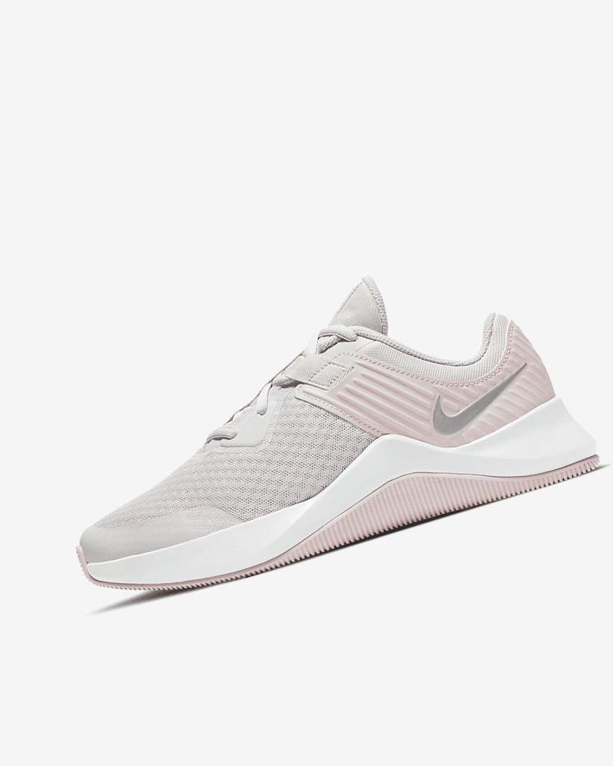 Platinum / Rose / White / Metal Silver Nike MC Trainer Women\'s Training Shoes | CA_2527