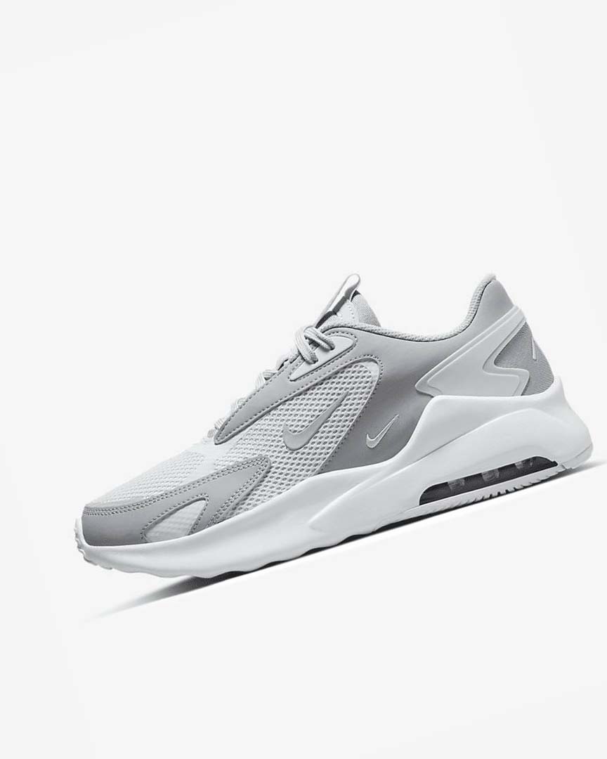 Platinum / White / Metal Silver / Grey Nike Air Max Bolt Men\'s Sneakers | CA_3106