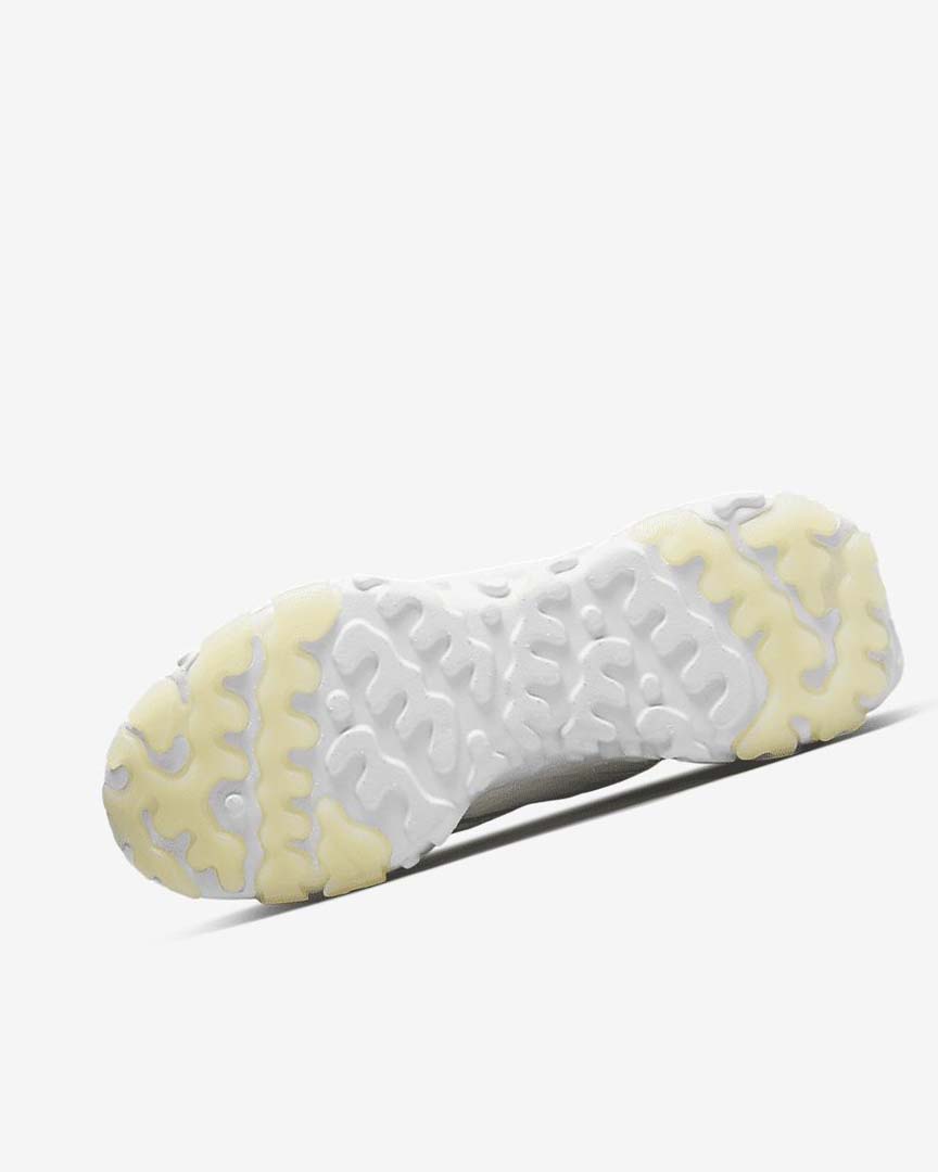 Platinum / White / Metal Silver Nike React Vision JDS Women's Running Shoes | CA_2810