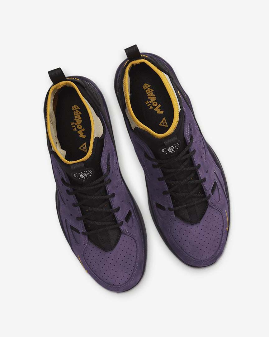 Purple / Blue / Black / Gold Nike ACG Air Mowabb Men's Sneakers | CA_5246