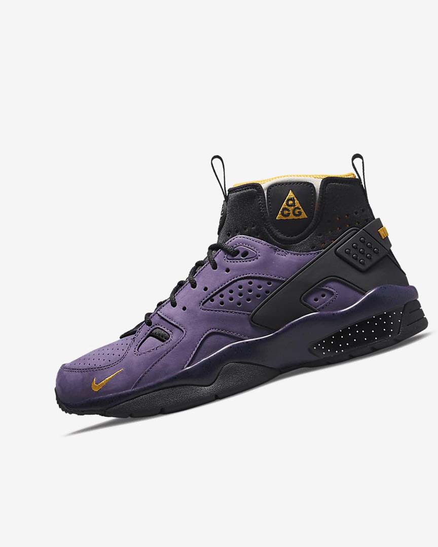 Purple / Blue / Black / Gold Nike ACG Air Mowabb Men\'s Sneakers | CA_5246