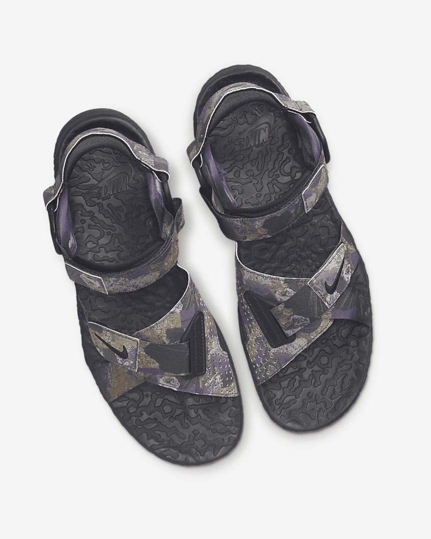 Purple / Dark Grey / Light Nike Air Deschutz +SE Women's Sandals | CA_1142