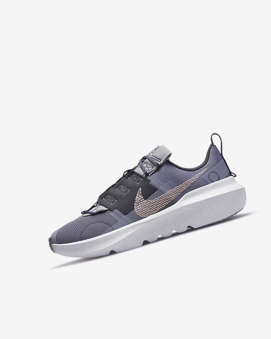 Purple / Grey / Metal Red Brown Nike Crater Impact Girls\' Sneakers | CA_5223
