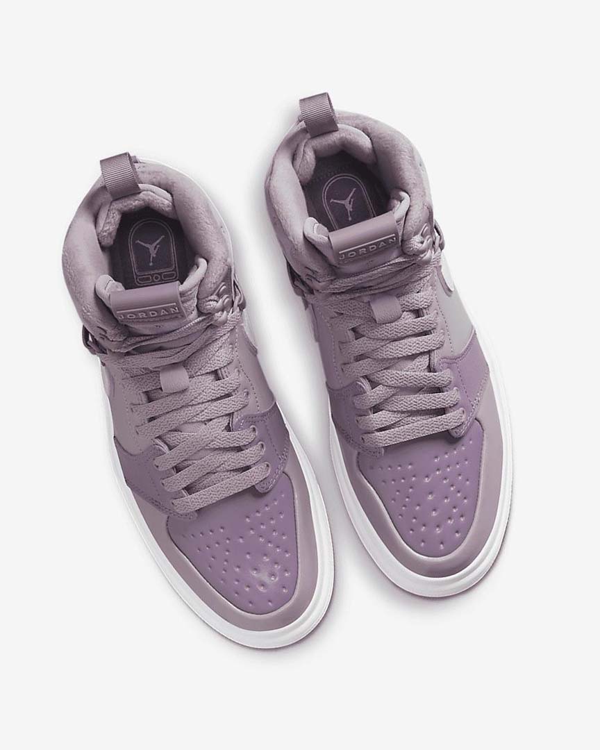 Purple / Grey / White Nike Air Jordan 1 Acclimate Women's Sneakers | CA_3000