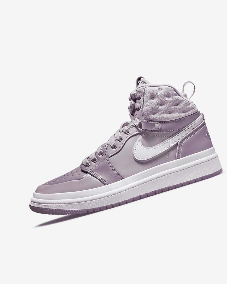 Purple / Grey / White Nike Air Jordan 1 Acclimate Women\'s Sneakers | CA_3000